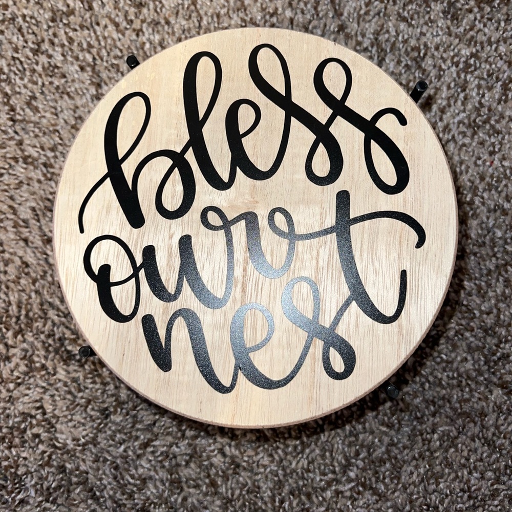 bless our nest stand